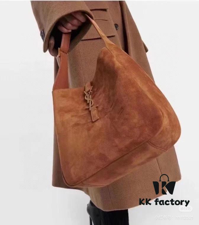 Large-sized New Arrival with Box – This Matte Brown-Gold Oversized Bag Exudes Autumn-Winter Charm and Is Simply Irresistible!