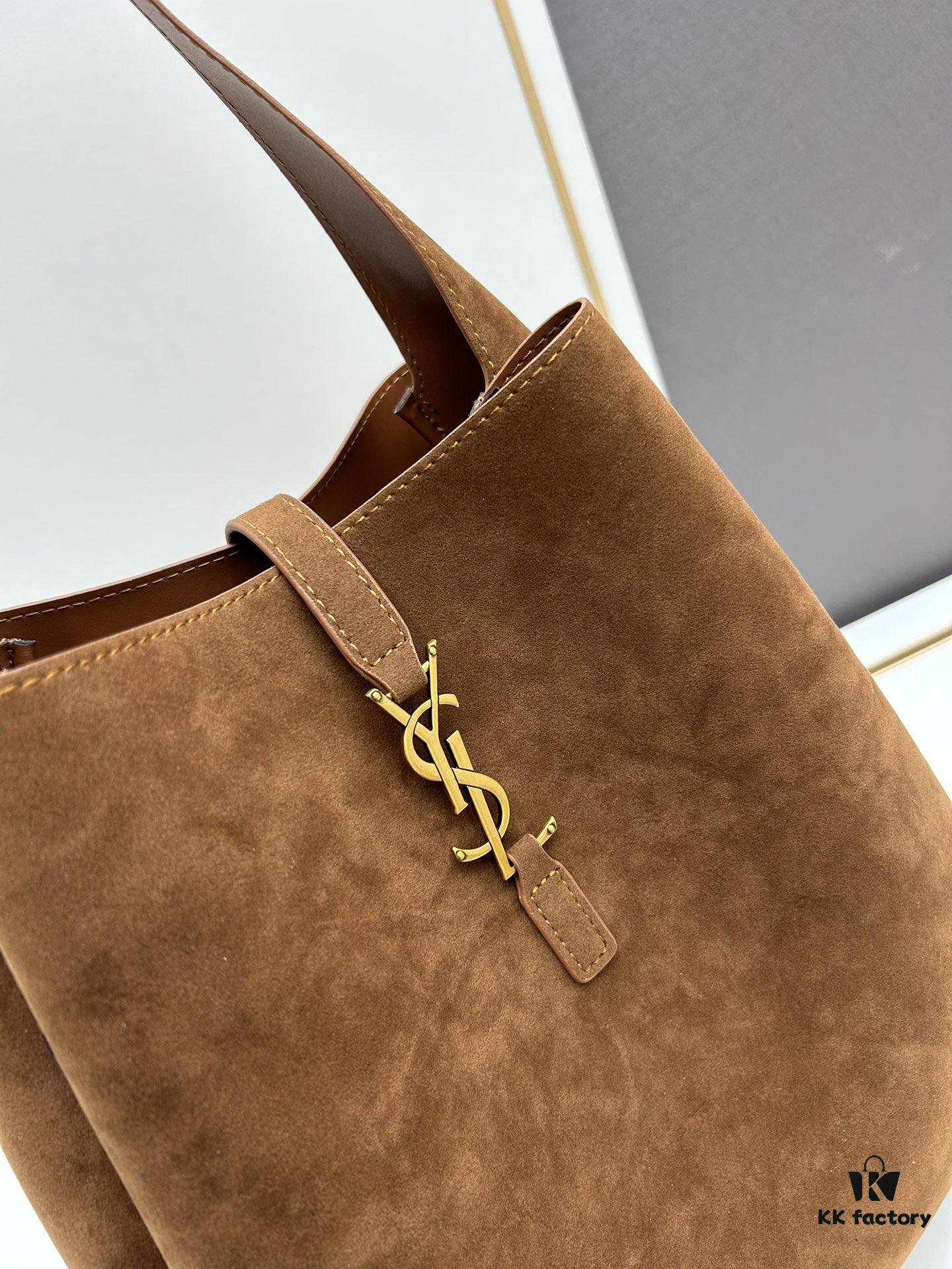 Large-sized New Arrival with Box – This Matte Brown-Gold Oversized Bag Exudes Autumn-Winter Charm and Is Simply Irresistible!