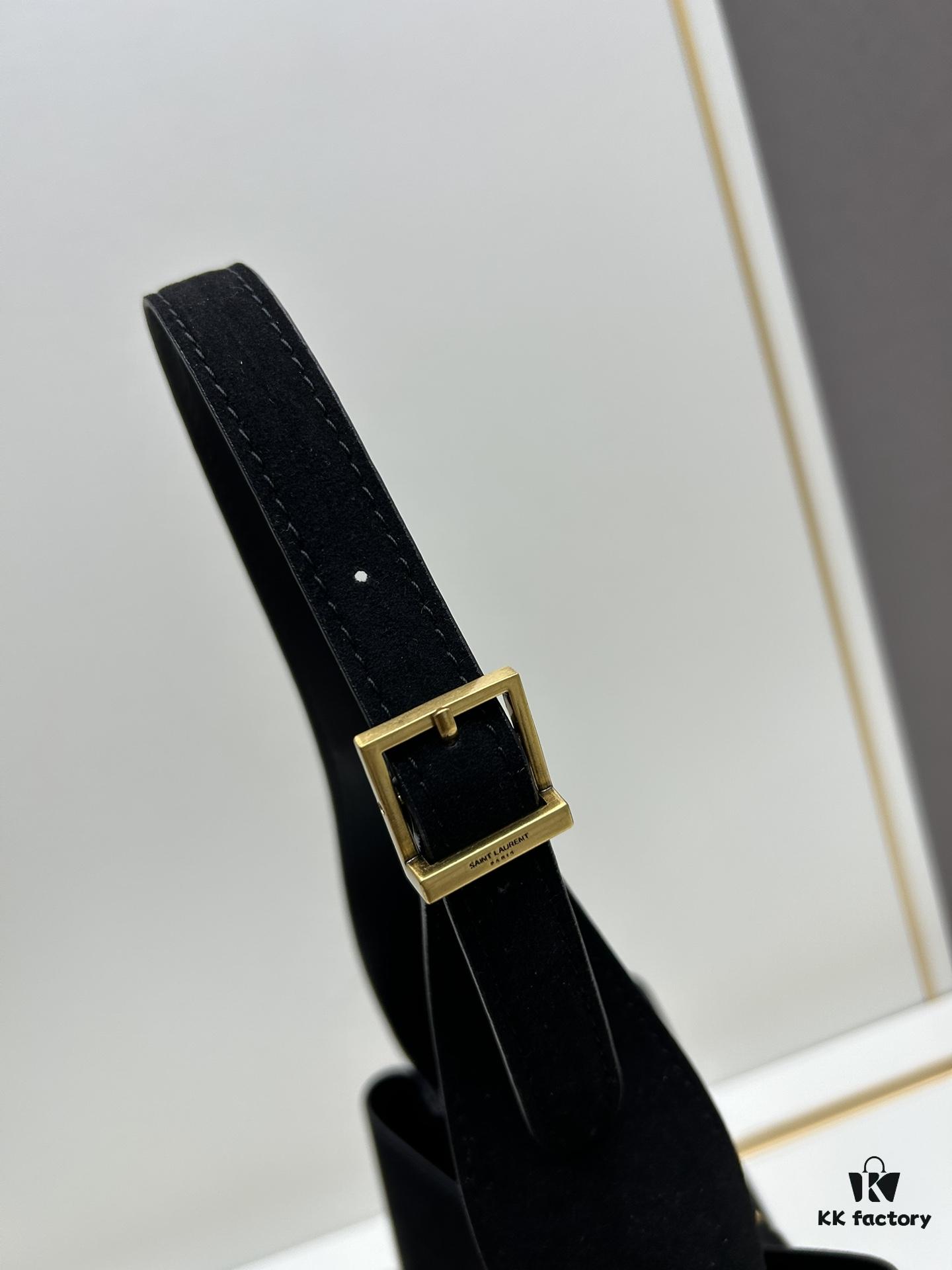 Small-sized New Arrival with Box – Exquisitely Beautiful Brown Gold Matte Shoulder Bag Perfect for Autumn and Winter