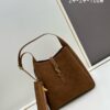 Small New Model with Box – Exquisitely Beautiful Brown-Gold Suede Large Bag, Perfect for Autumn and Winter
