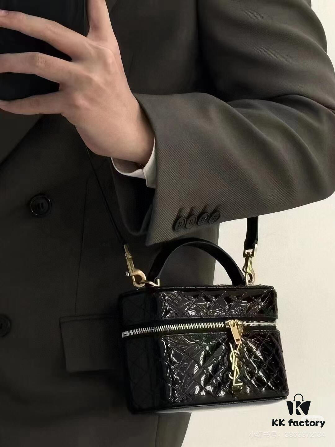 New Mini Gaby Bag by YSL – Stylish and Compact Makeup Pouch with Box