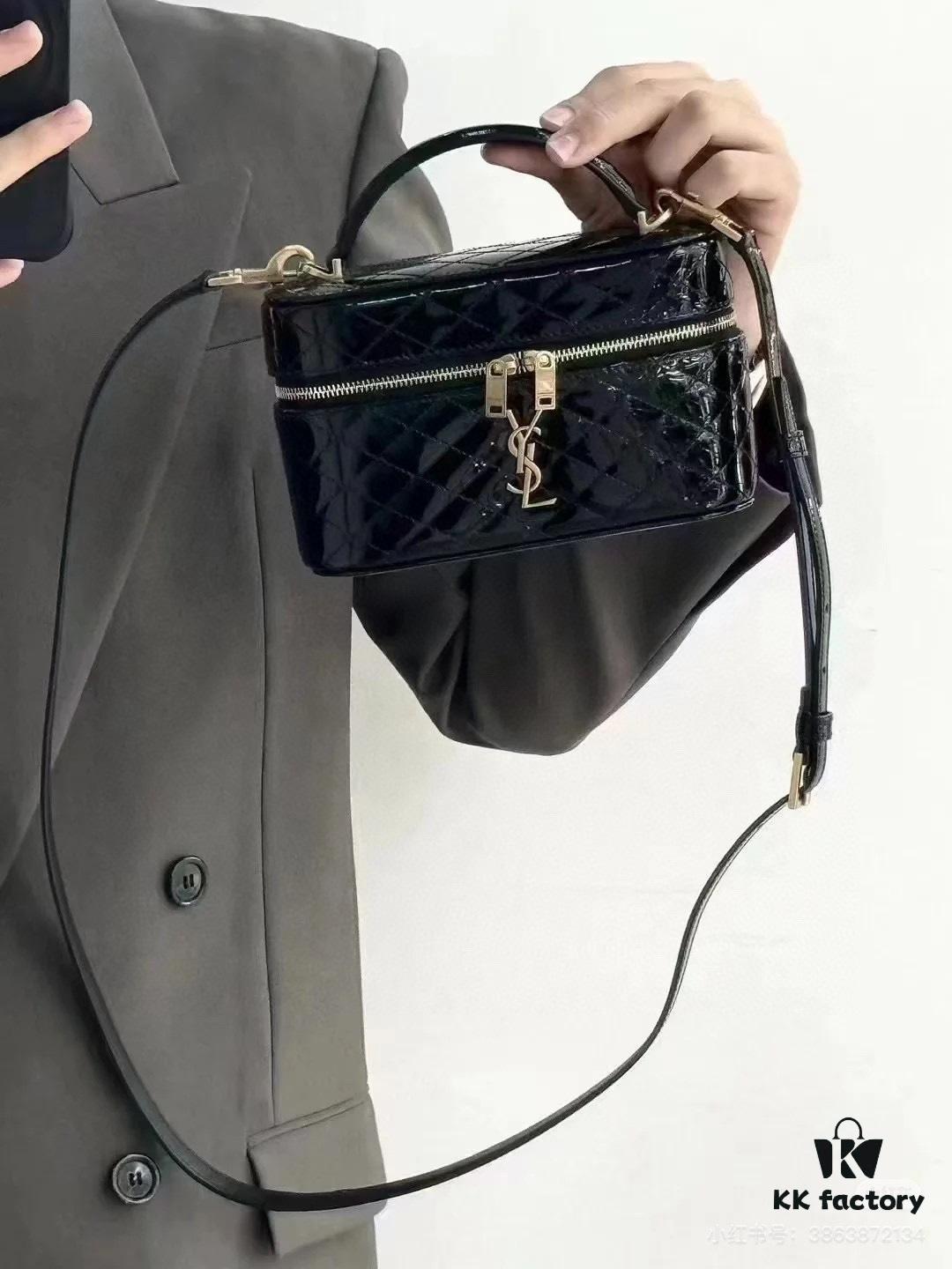 New Mini Gaby Bag by YSL – Stylish and Compact Makeup Pouch with Box