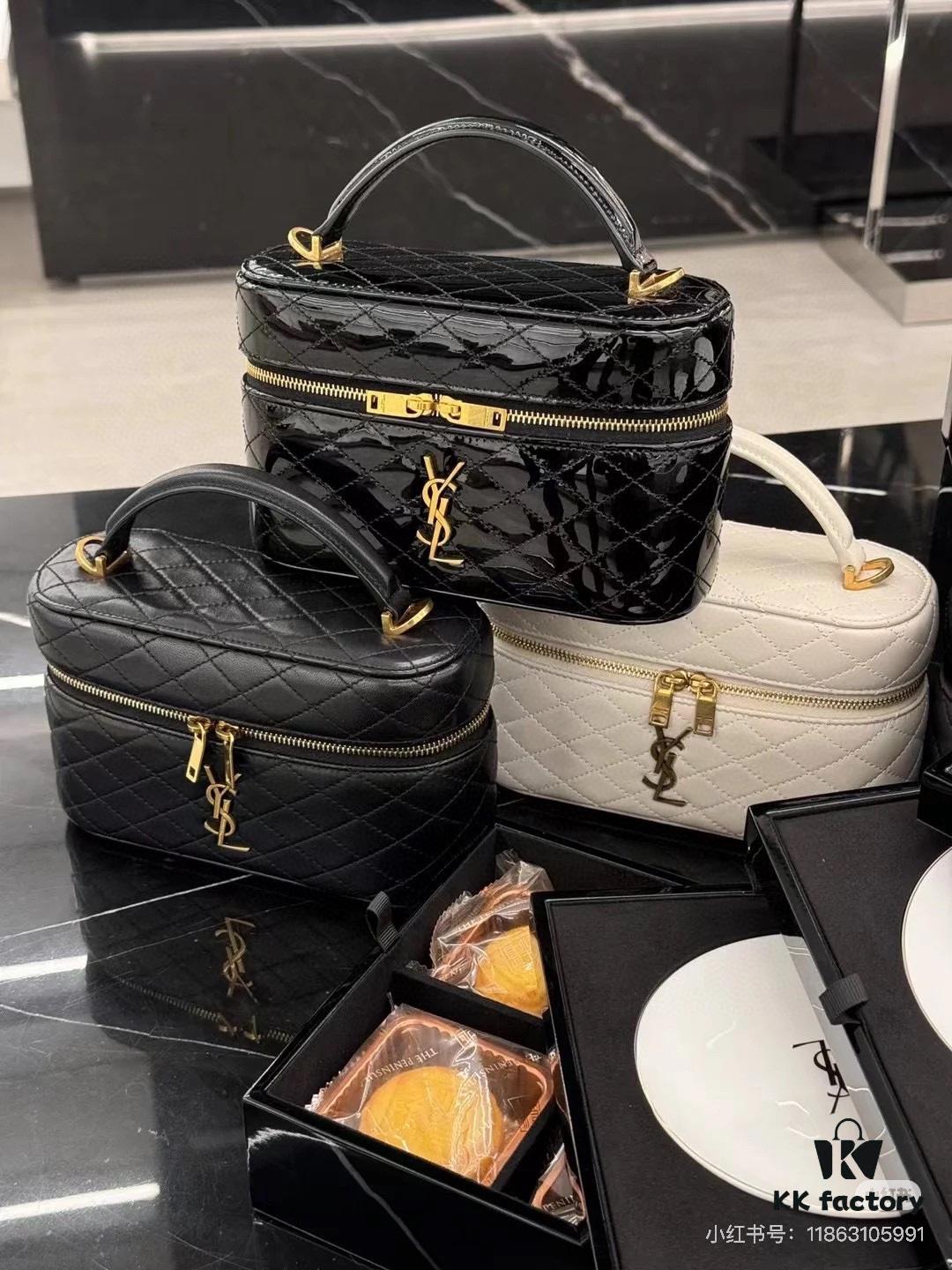 New Mini Gaby Bag by YSL – Stylish and Compact Makeup Pouch with Box