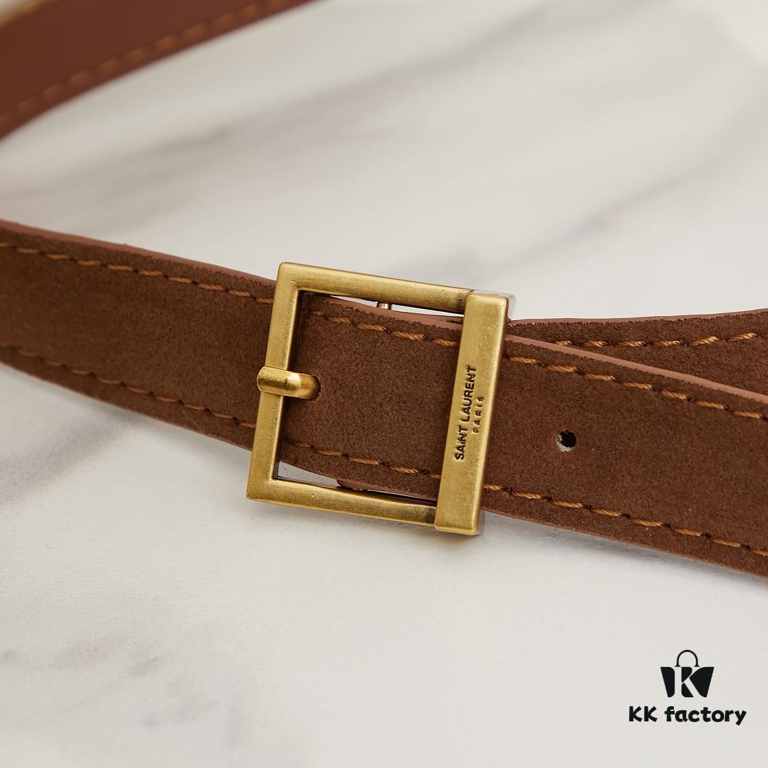 Small-sized New Arrival with Box – Exquisitely Beautiful Brown and Gold Matte Bag, Perfect for Autumn and Winter