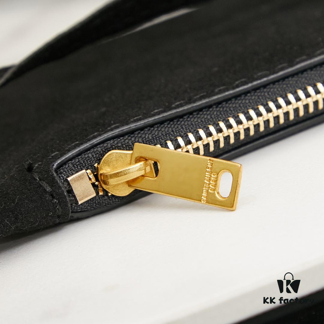 Small-sized New Arrival with Box – Exquisitely Beautiful Brown and Gold Matte Large Bag Perfect for Autumn and Winter