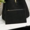 Large New Brown-Gold Matte Shoulder Bag with Box, Perfect for Autumn and Winter