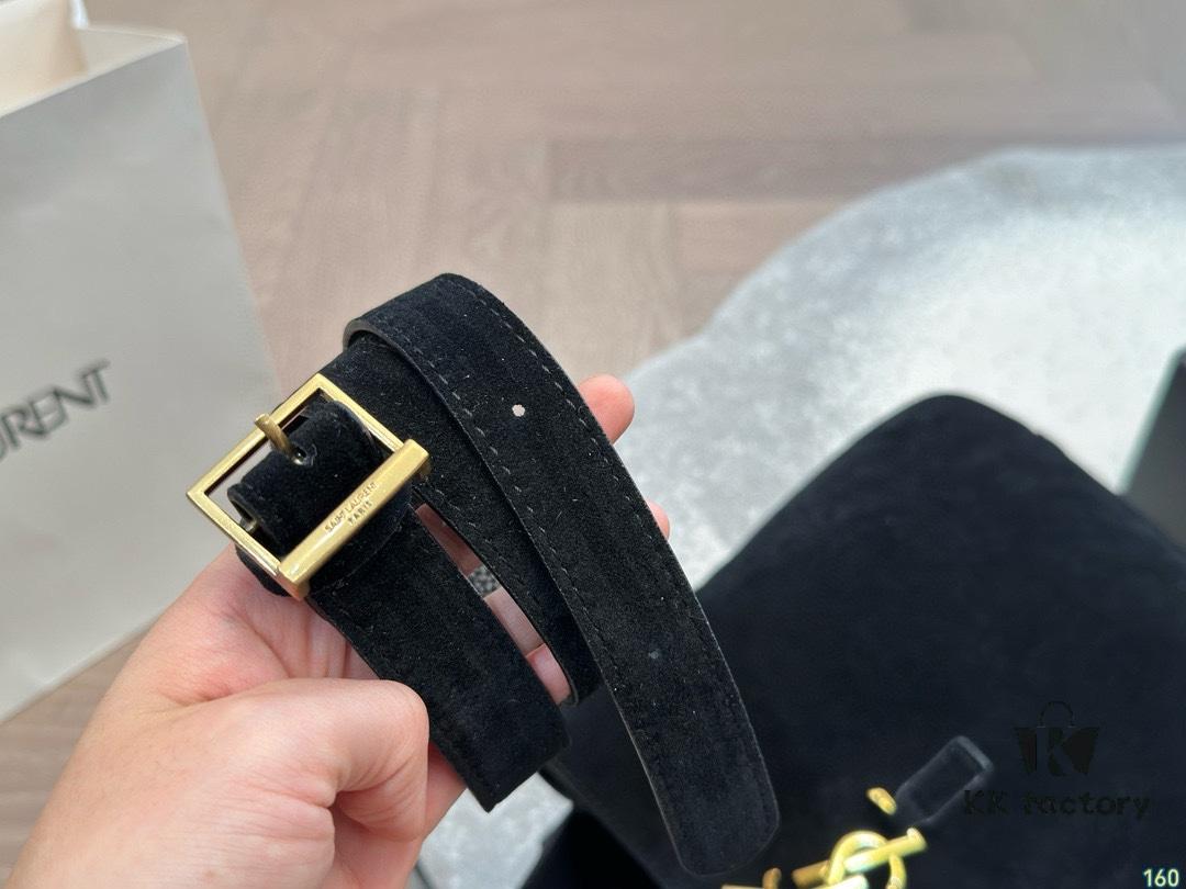 YSL Frosted Finish New Arrival Axilla Bag Model 2107 Size 23*12*24cm