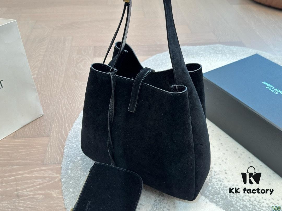 YSL Frosted Finish New Arrival Axilla Bag Model 2107 Size 23*12*24cm