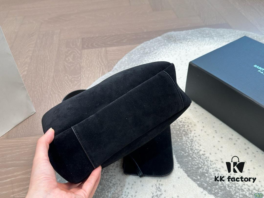 YSL Frosted Finish New Arrival Axilla Bag Model 2107 Size 23*12*24cm