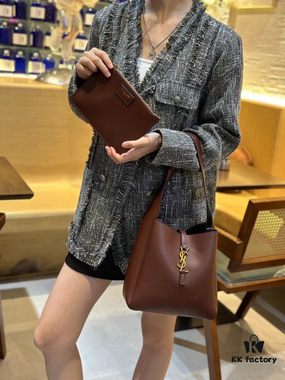 YSL New Underarm Bag Model 2107 Size 23*12*24cm