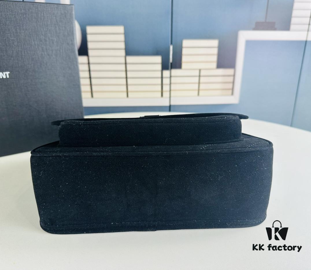 New Arrival Small Size with Box 💰 YSL ||| Saint Laurent Suede Niki Messenger Bag