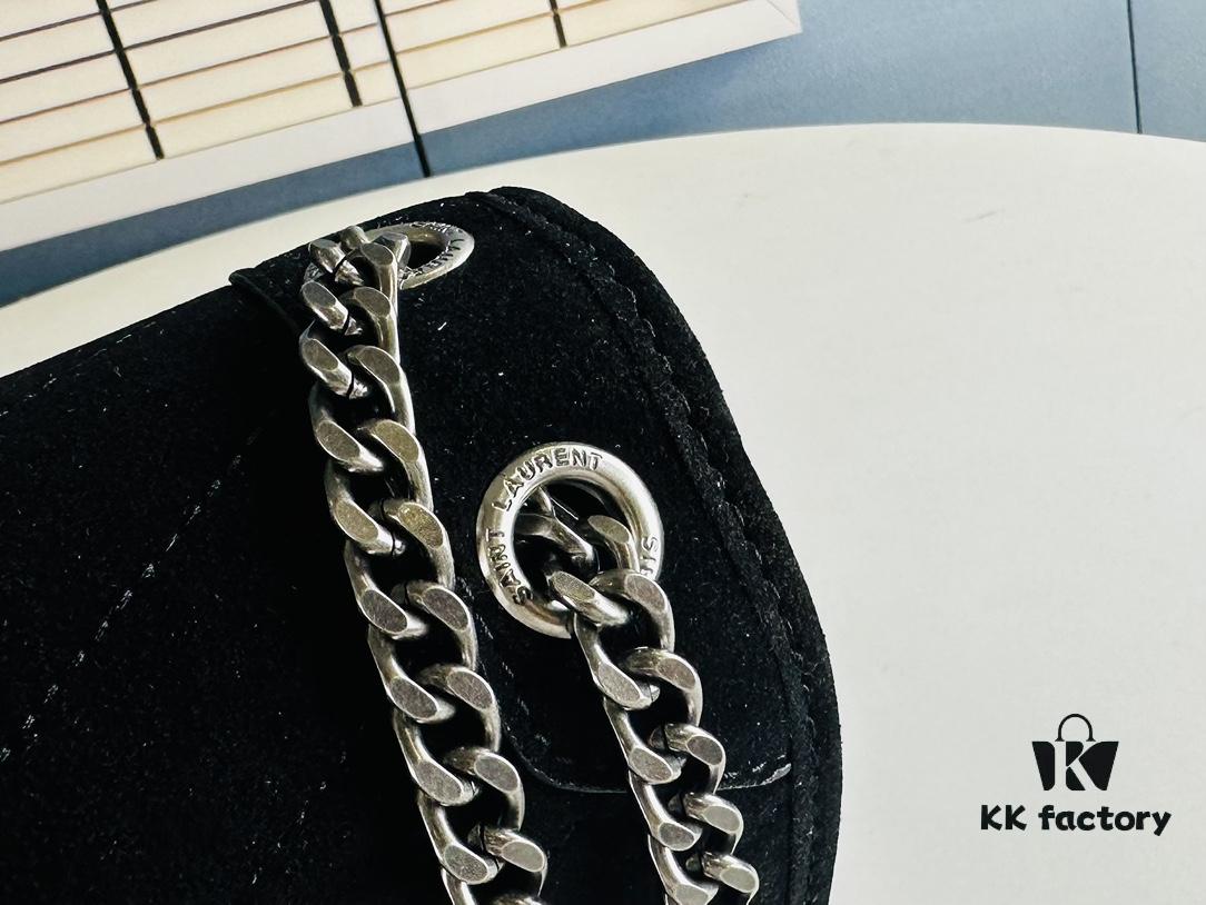 New Arrival Small Size with Box 💰 YSL ||| Saint Laurent Suede Niki Messenger Bag