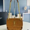 New Small YSL Niki Suede Messenger Bag with Box