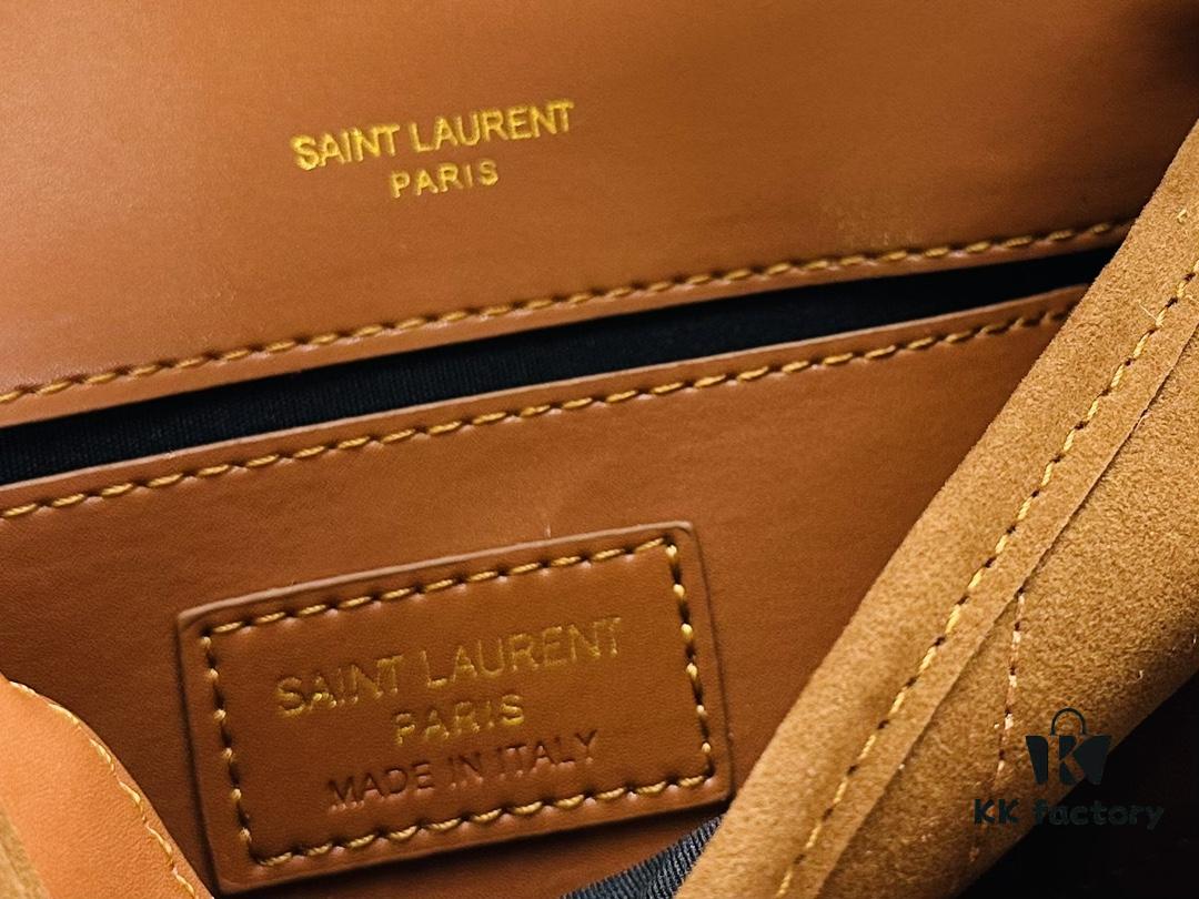 New Small YSL Niki Suede Messenger Bag with Box