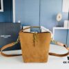 YSL LE37 Small Suede Bucket Bag, New Arrival for Fall/Winter, Comes with Box, Limited Stock