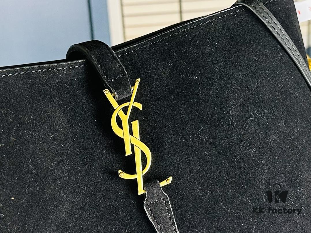 New Autumn and Winter Arrival Matte Large YSL Bucket Bag with Box 💰 Great Find! Authentic YSL LE37 Bucket Bag, Celebrity Style, Limited Quantity