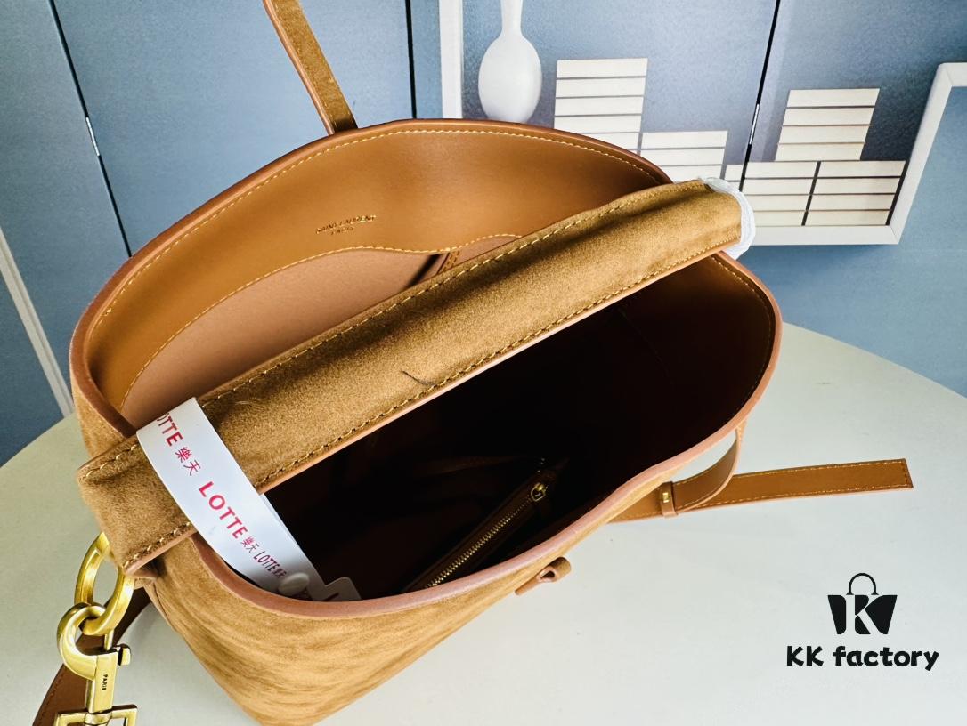 New Arrival Autumn and Winter Matte Large YSL Bucket Bag with Box - Celebrity Style LE37