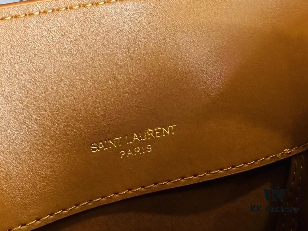 New Arrival Autumn and Winter Matte Large YSL Bucket Bag with Box - Celebrity Style LE37