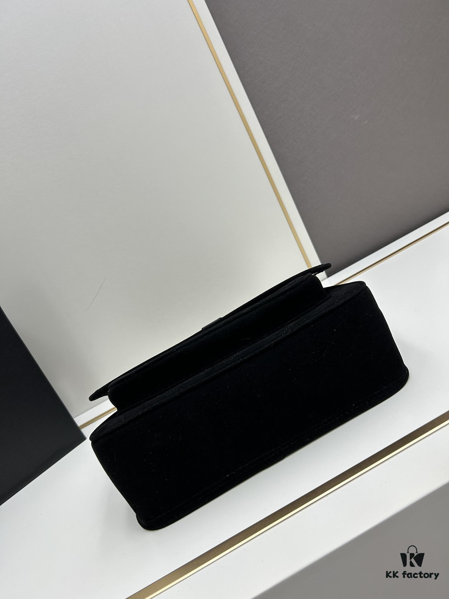 New Large Size with Box 💰YSL ||| Saint Laurent Suede Niki Messenger Bag