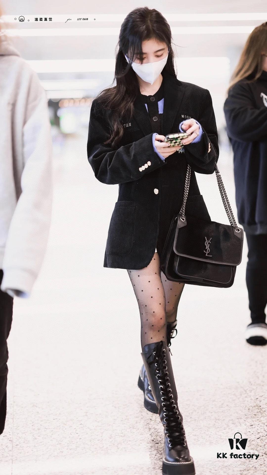 New Small YSL Niki Suede Messenger Bag with Box