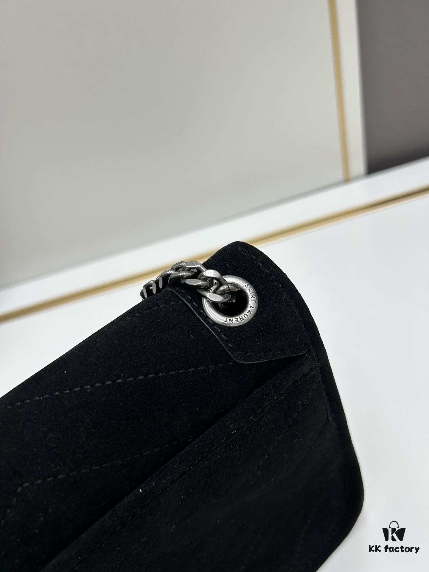 New Arrival Small Size with Box 💰YSL ||| Saint Laurent Suede Niki Messenger Bag