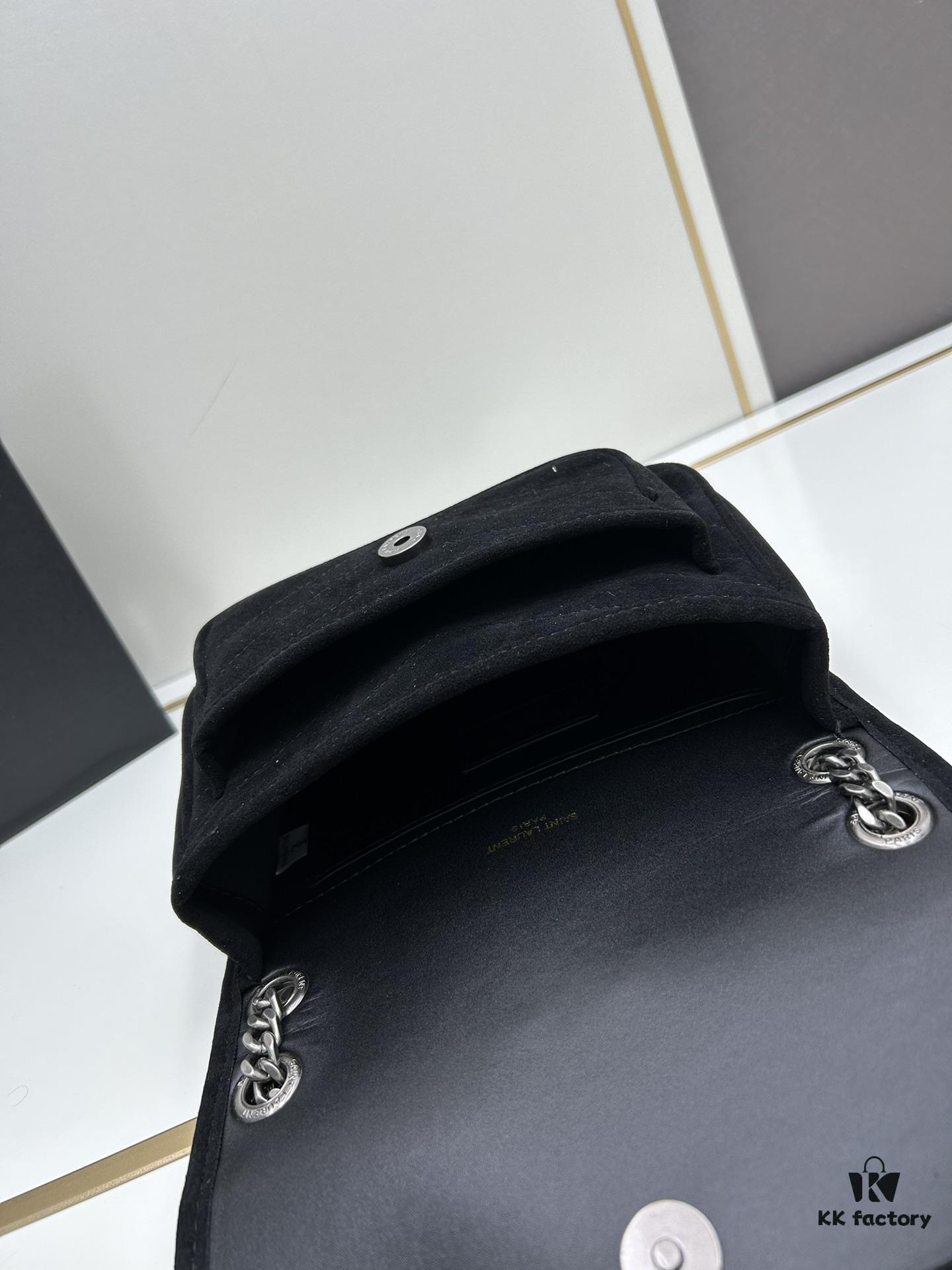 New Arrival Small Size with Box 💰YSL ||| Saint Laurent Suede Niki Messenger Bag