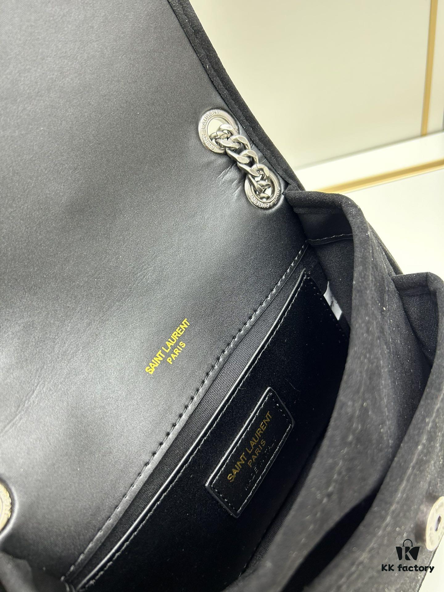 New Arrival Small Size with Box 💰YSL ||| Saint Laurent Suede Niki Messenger Bag