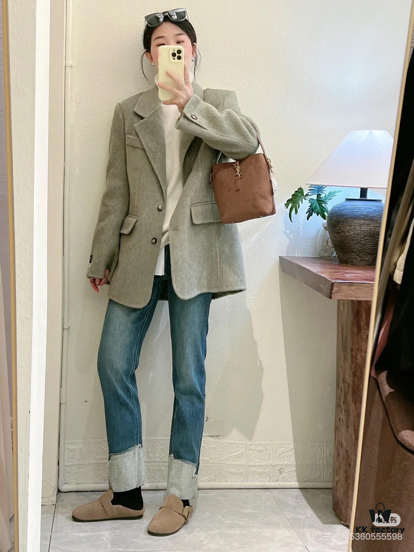 New Arrival Autumn/Winter YSL LE37 Bucket Bag – Matte Large Size with Box, Authentic Leather, Celebrity Style