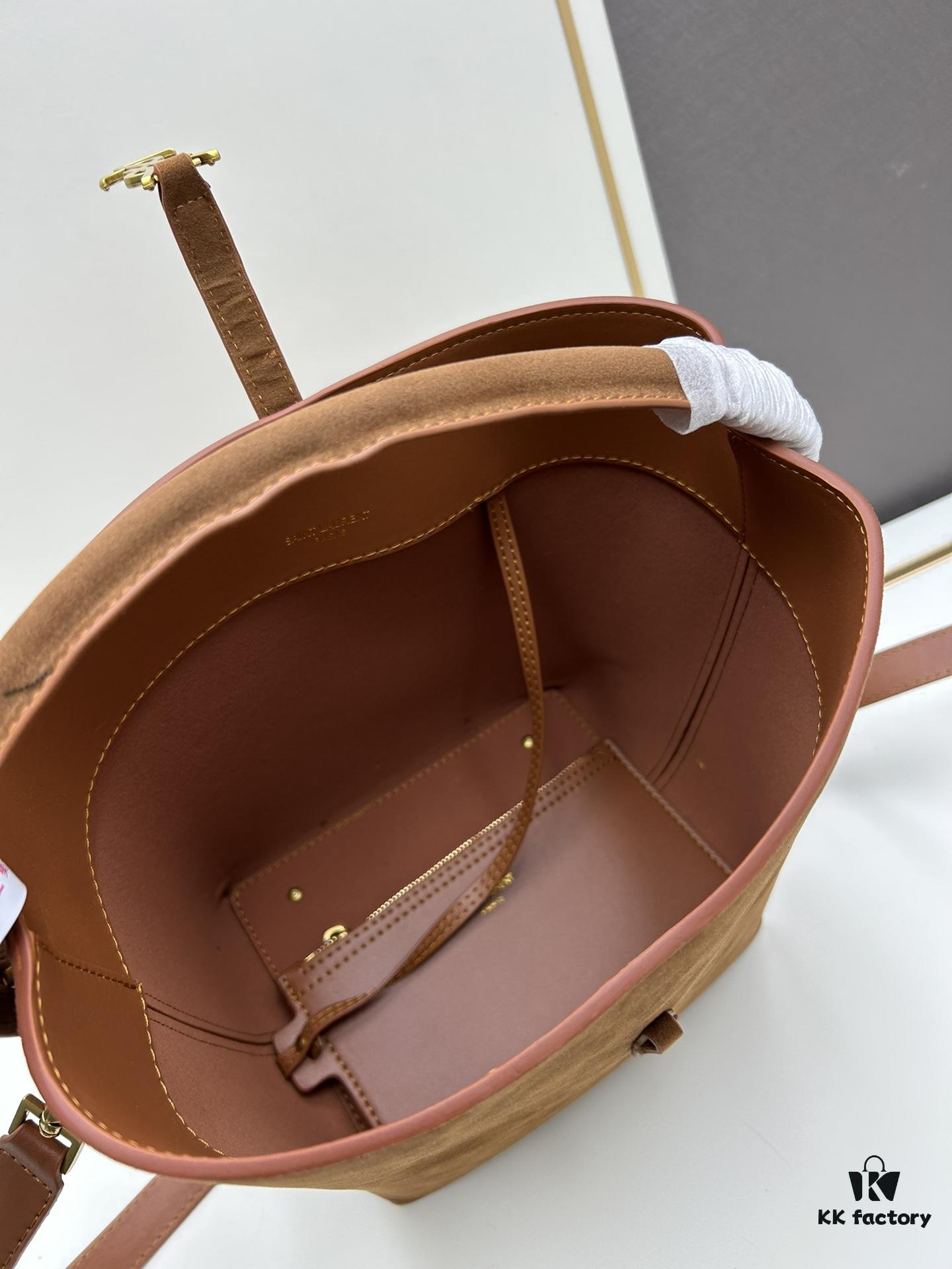 New Autumn/Winter Arrival Matte Large YSL Bucket Bag with Box 💰 Great Find! Authentic YSL LE37 Bucket Bag, Celebrity Style, Limited Quantity