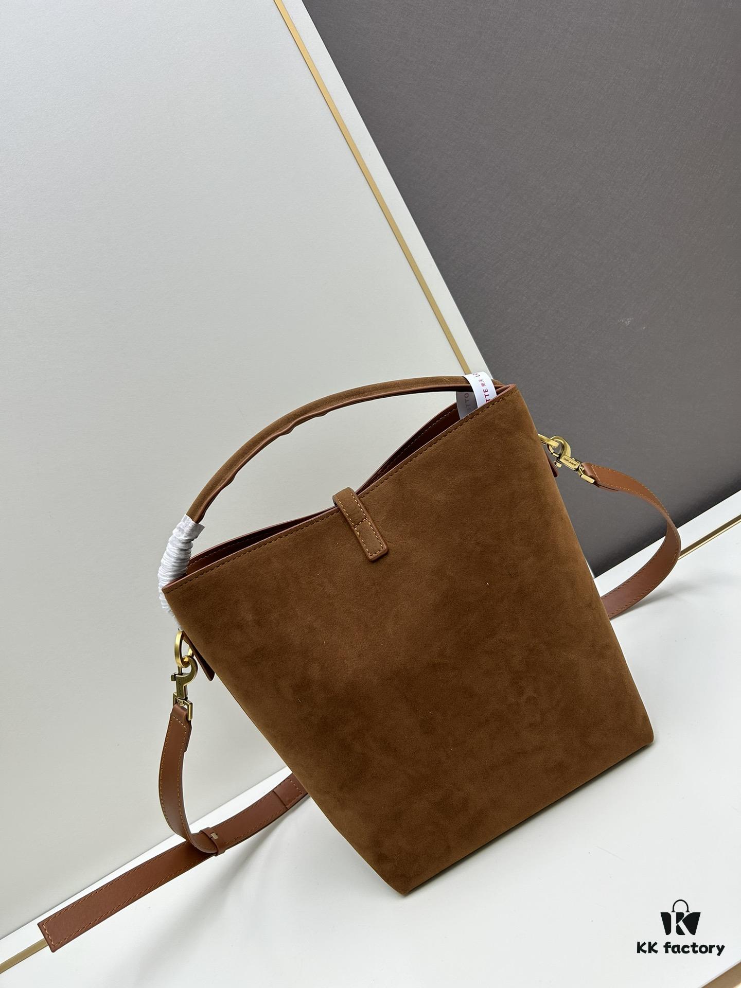 New Autumn/Winter Arrival Matte Large YSL Bucket Bag with Box 💰 Great Find! Authentic YSL LE37 Bucket Bag, Celebrity Style, Limited Quantity