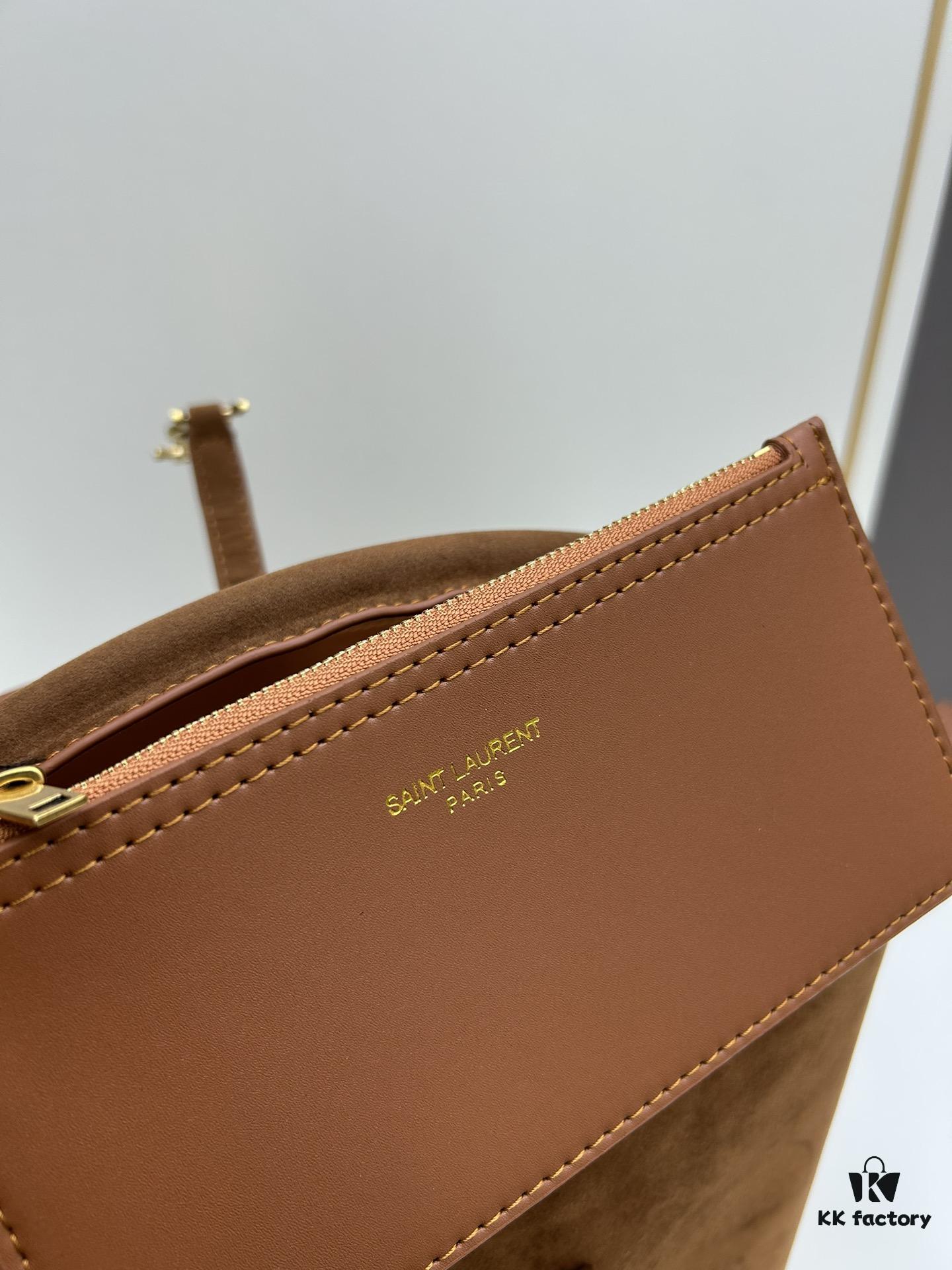 New Autumn/Winter Arrival Matte Large YSL Bucket Bag with Box 💰 Great Find! Authentic YSL LE37 Bucket Bag, Celebrity Style, Limited Quantity