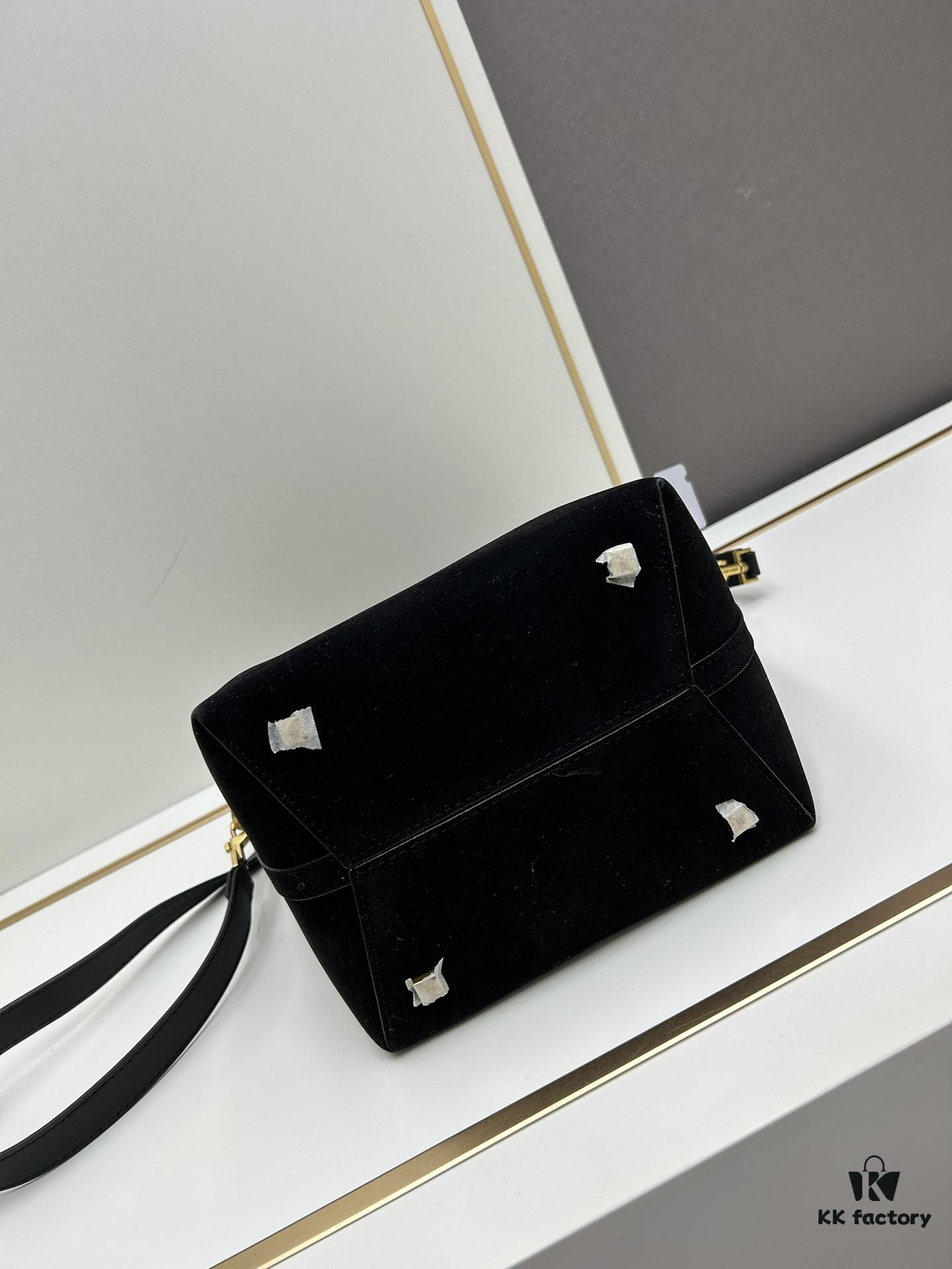 New Autumn/Winter Arrival Matte Large YSL Bucket Bag with Box 💰 Great Find! Authentic YSL LE37 Bucket Bag, Celebrity Style, Limited Quantity