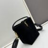 YSL LE37 Small Suede Bucket Bag, Limited Stock, Includes Box and Dust Bag