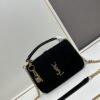 New Arrival with Box ||| Suede YSL Saint Laurent V-Logo Sling Bag