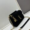 New Arrival with Box ||| Saffiano Leather YSL Saint Laurent V-Logo Sling Bag