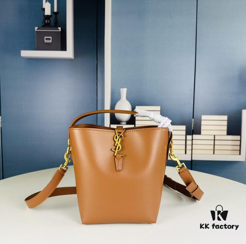 New Arrival Mini YSL Bucket Bag with Box 💰 Must-Have! Authentic YSL LE37 Bucket Bag, Celebrity Style, Limited Quantity