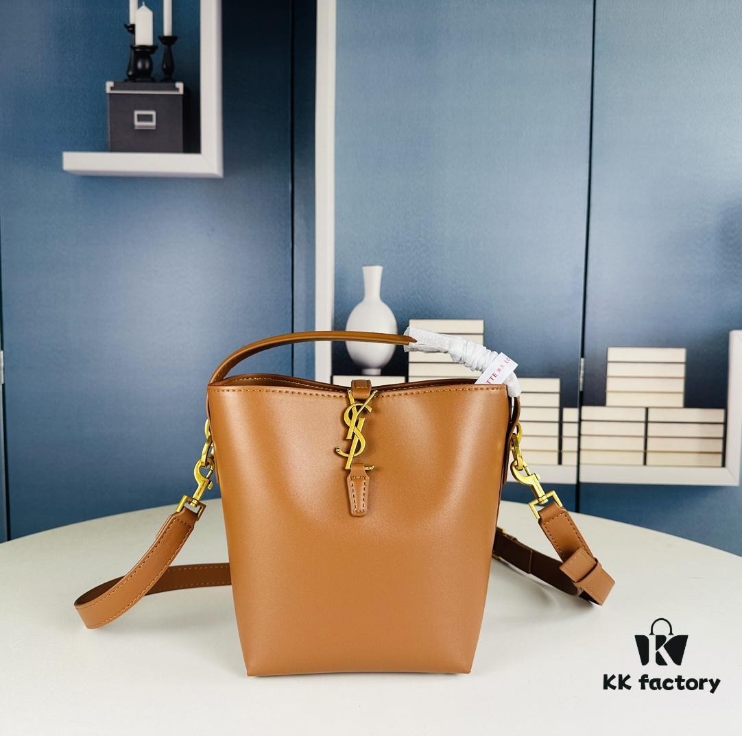 New Arrival Mini YSL Bucket Bag with Box 💰 Must-Have! Authentic YSL LE37 Bucket Bag, Celebrity Style, Limited Quantity