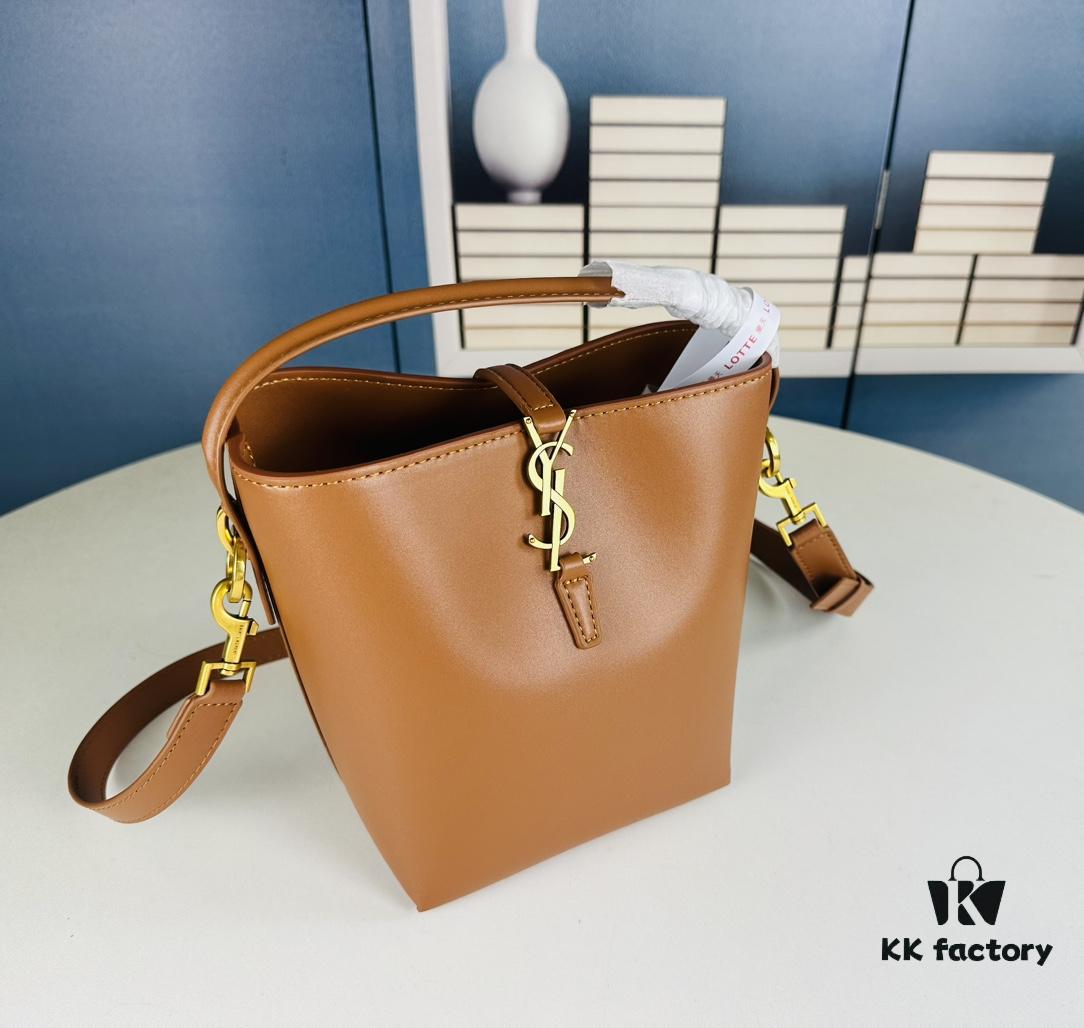 New Arrival Mini YSL Bucket Bag with Box 💰 Must-Have! Authentic YSL LE37 Bucket Bag, Celebrity Style, Limited Quantity