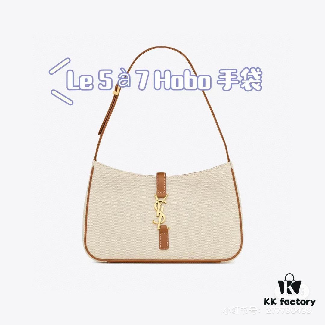 New YSL Saint Laurent Canvas Shoulder Bag with Box | First Canvas Edition Inspired by 70s Retro Design | Rive Gauche Style