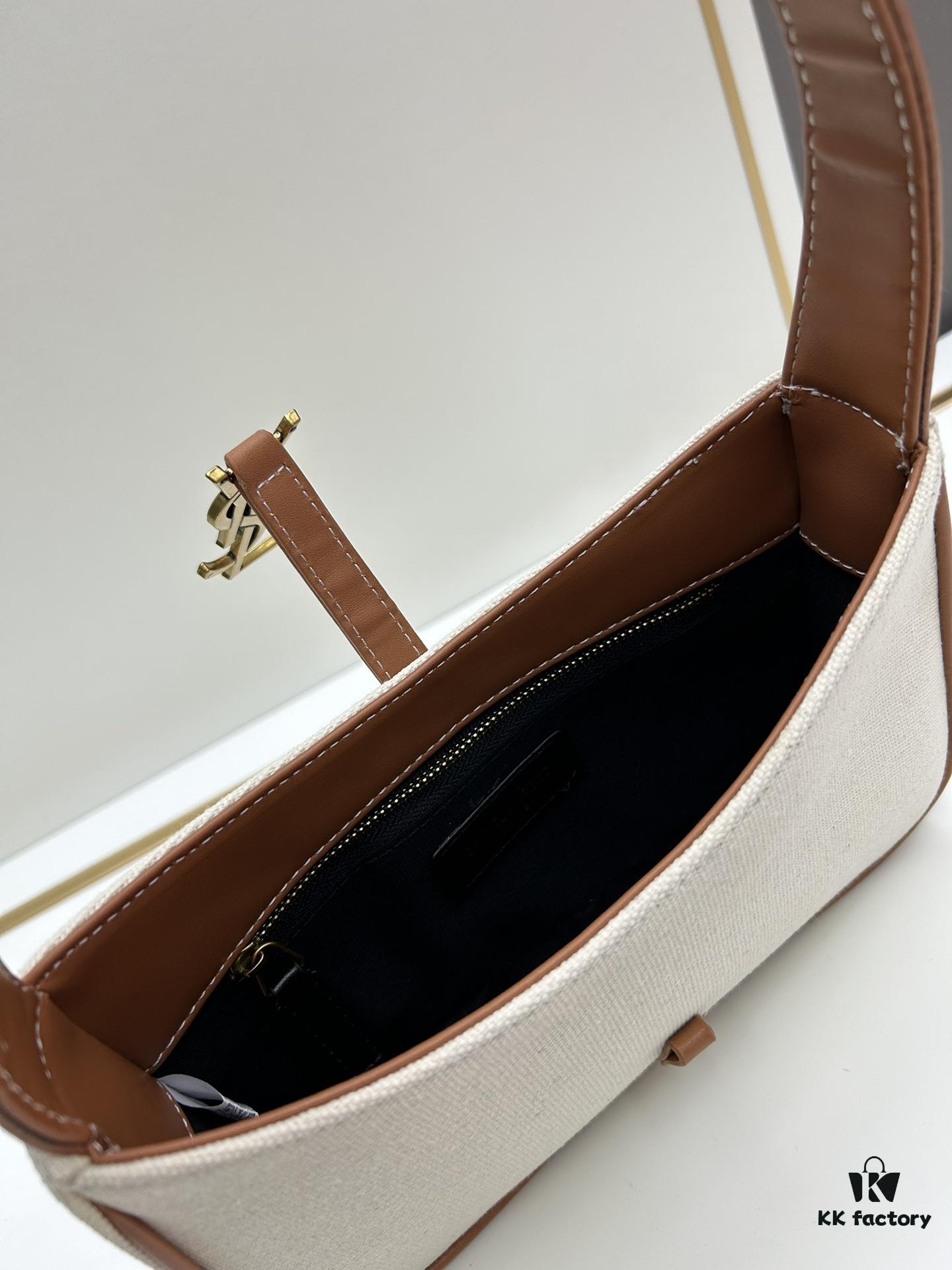 New Arrival with Box YSL Saint Laurent Canvas Shoulder Bag