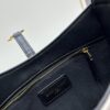 New YSL Saint Laurent Canvas Shoulder Bag with Box, Inspired by 1970s Retro Design and Rive Gauche Spirit