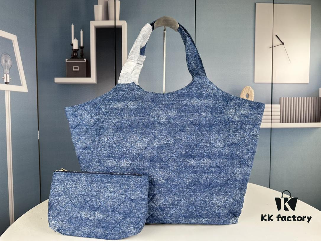 New YSL Shopping Bag in Beautiful Blue Denim – Absolutely Stunning!