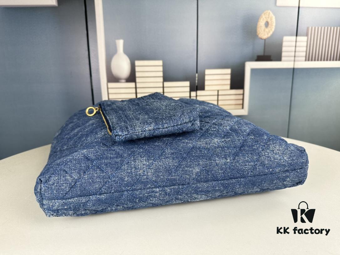 New YSL Shopping Bag in Beautiful Blue Denim – Absolutely Stunning!