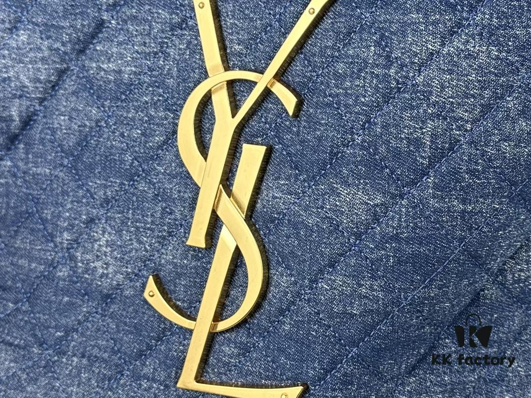 New YSL Shopping Bag in Beautiful Blue Denim – Absolutely Stunning!