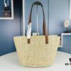 New YSL Straw Tote Shopping Bag