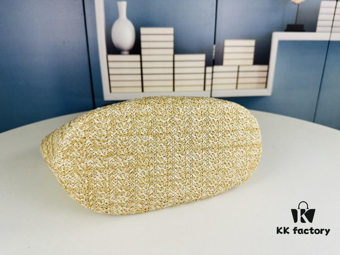 New YSL Straw Tote Shopping Bag