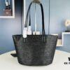 New YSL Straw Tote Shopping Bag