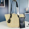 New YSL Straw Tote Shopping Bag