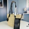 New YSL Straw Tote Shopping Bag
