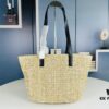 New YSL Straw Tote Shopping Bag